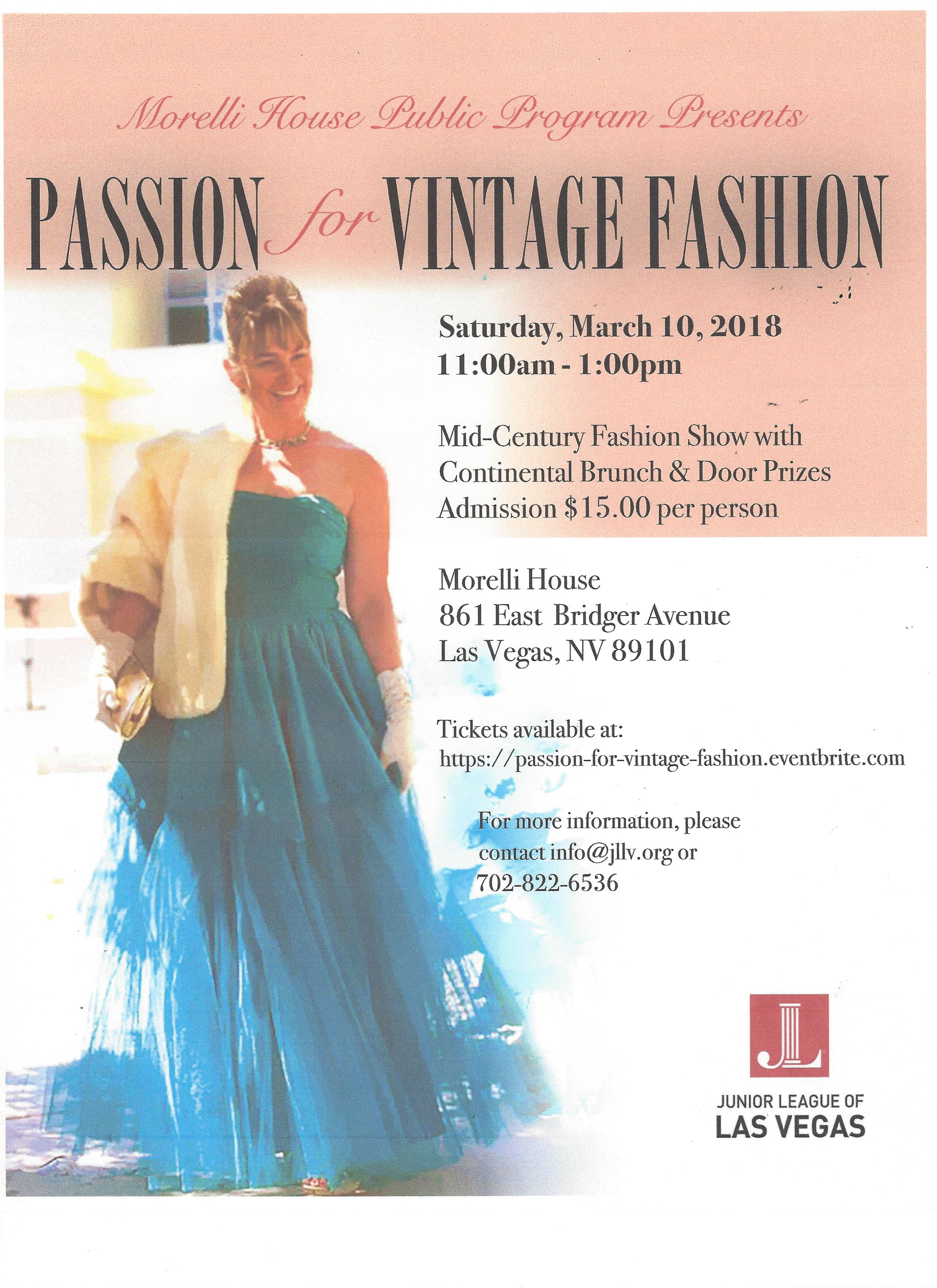 Vintage Fashion Show